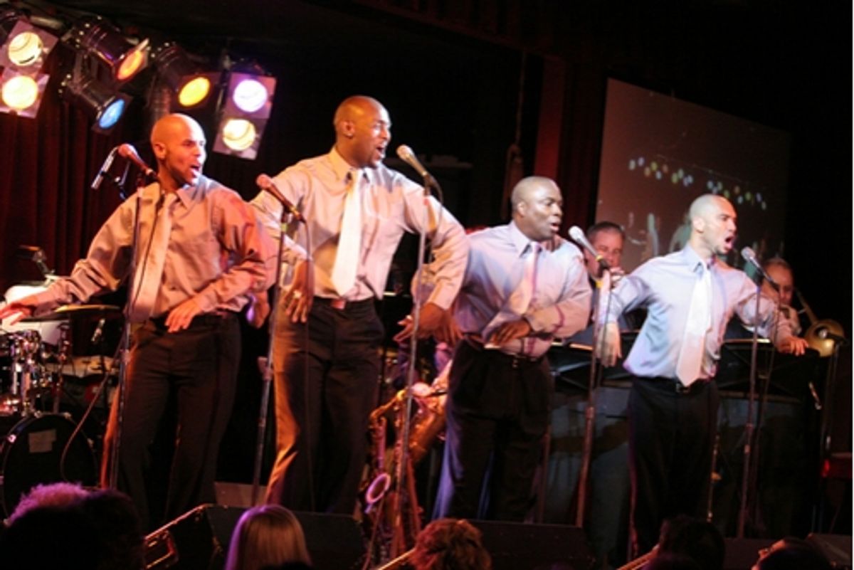 Miles Johnson, John Eric Parker, C.E. Smith and Dennis Stowe at 