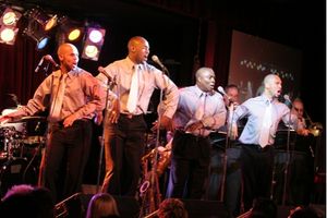 Miles Johnson, John Eric Parker, C.E. Smith and Dennis Stowe Photo