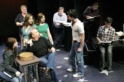 Richard Pruitt, John O'Creagh and Rick Crom; front: Betsy DeLellio, Wendi Bergamini,  Photo