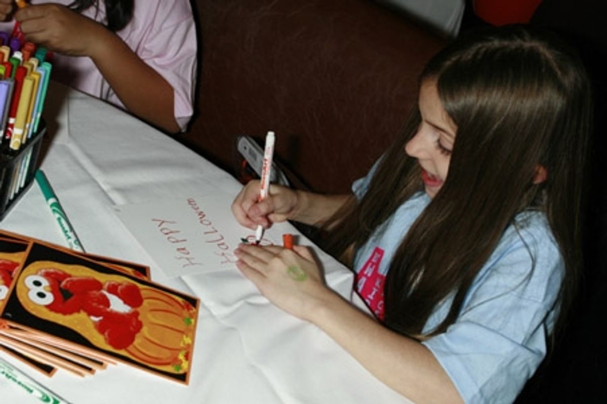 Kaylie Rubinaccio of Les Miserables at Broadway Kids Care Halloween Festival