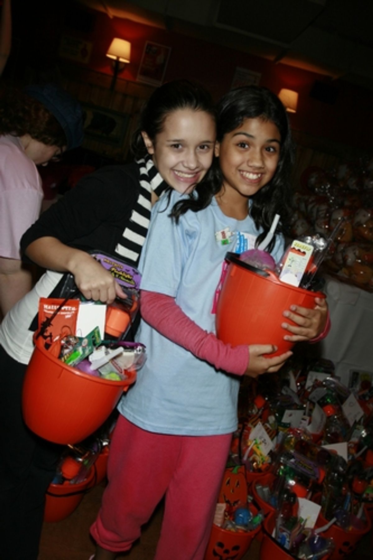 Janelle Viscomi and Brianna Gentilella of How the Grinch Stole Christmas at 