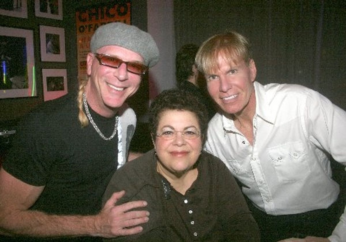 Ron Abel, Phoebe Snow and Chuck Steffan at 
