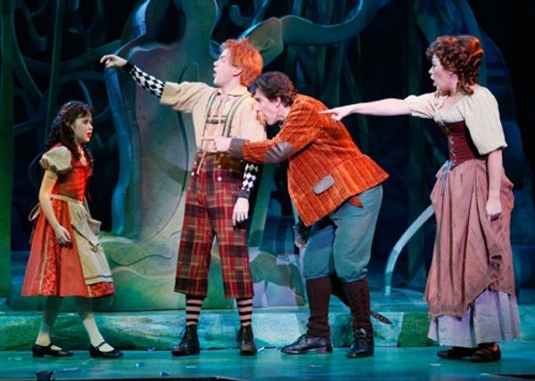 Little Red Ridinghood (Ireland Woods), Jack (Eric Ankrim), The Baker (Bob De Dea) and Photo