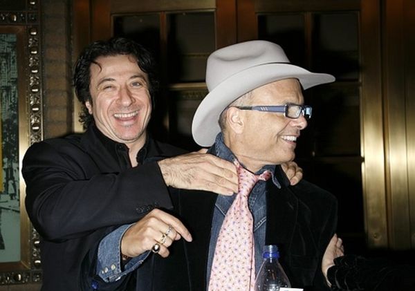 Federico Castelluccio and Joe Pantoliano Photo