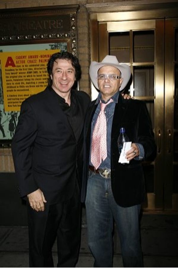 Federico Castelluccio and Joe Pantoliano Photo