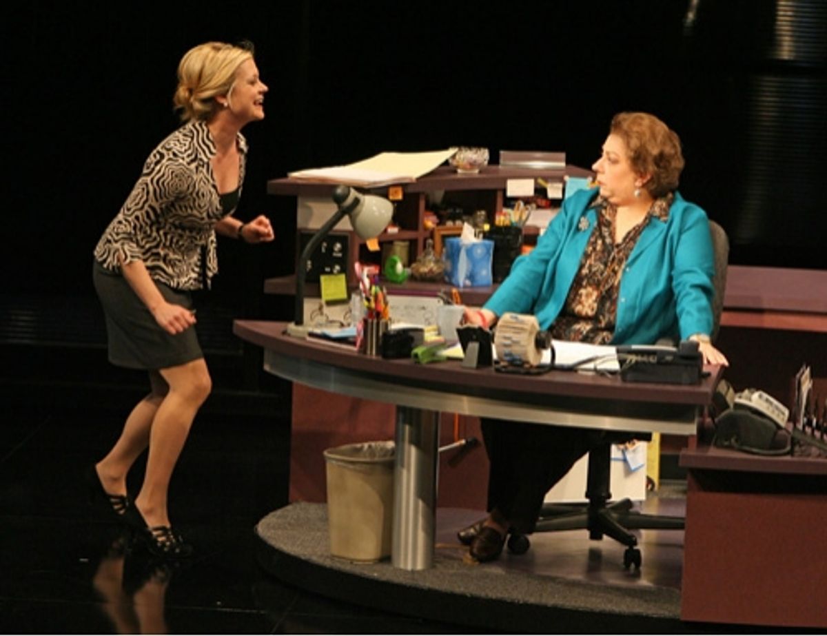 l-r: Kendra Kassebaum and Jayne Houdyshell at 