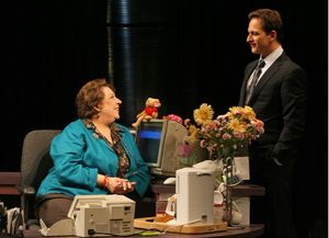 Jayne Houdyshell and Josh Charles Photo