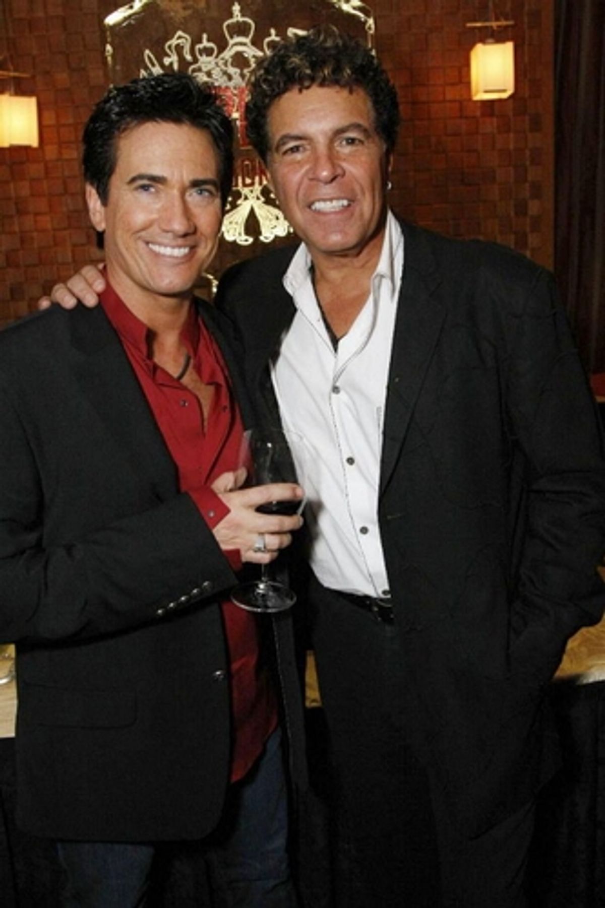 Gordie Brown and Clint Holmes at 