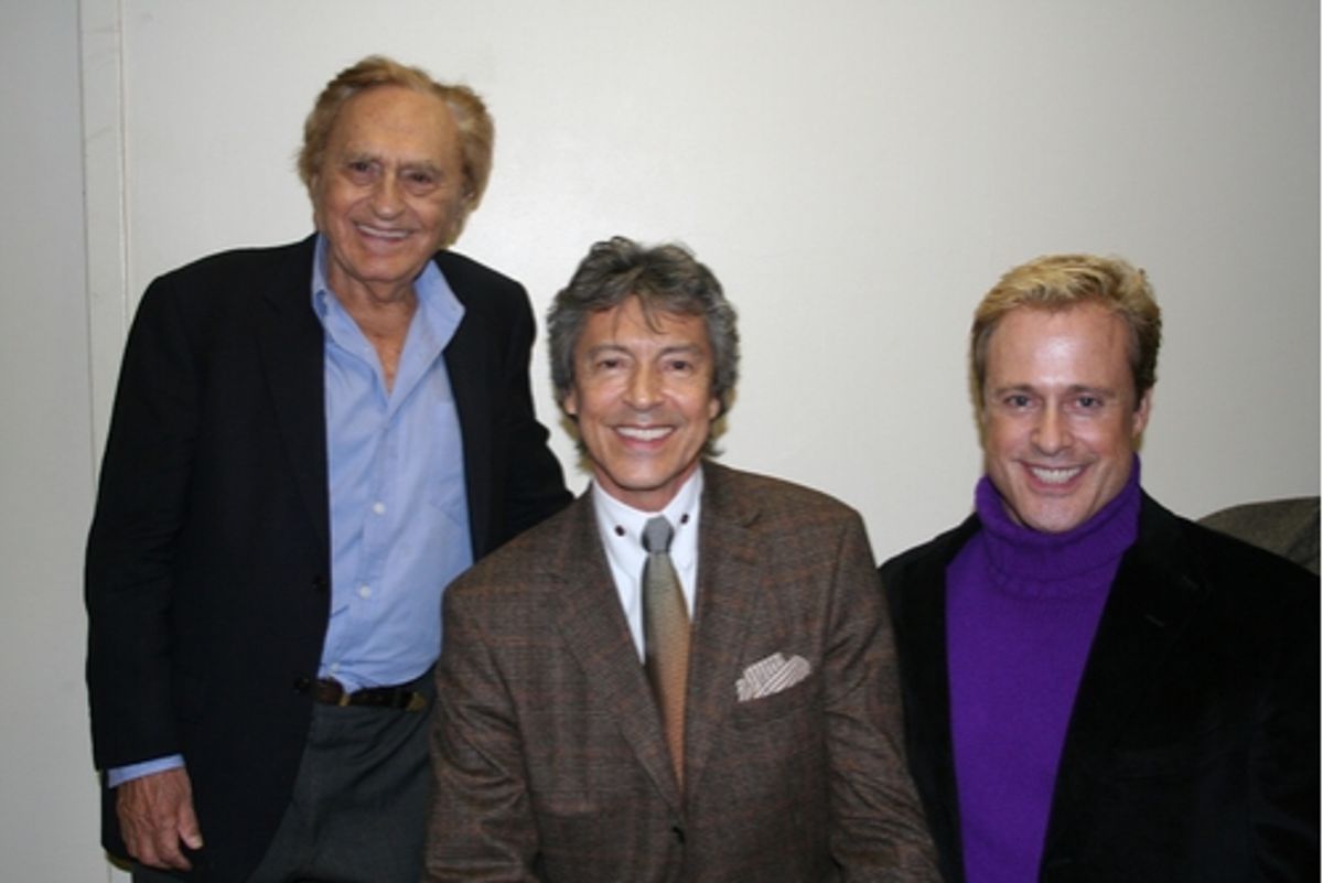 Joseph Stein, Tommy Tune and Glenn Connolly at 