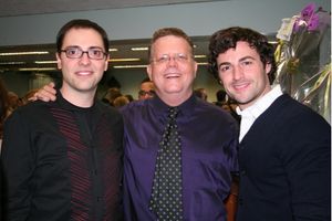 Mark Hartman (Music Director), James Morgan and Max von Essen Photo