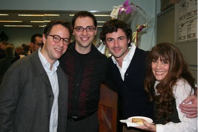 Gordon Greenberg, Mark Hartman, Max von Essen and Gay Marshall Photo