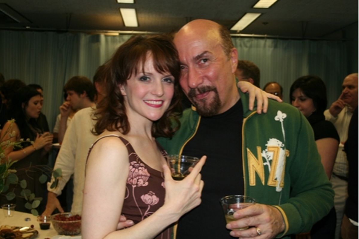 Betsy DiLellio and Laurent Giroux at 