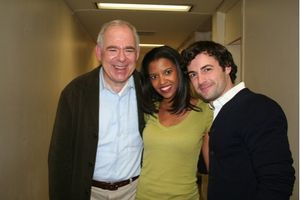 Lenny Wolpe, ReneÃ© Elise Goldsberry and Max von Essen Photo