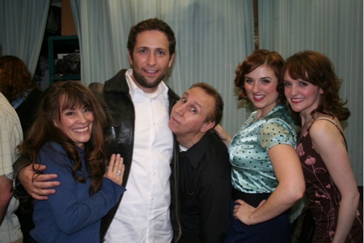 Gay Marshall, David Rossmer, Rick Crom, Jacque Carnahan and Betsy DiLellio at 