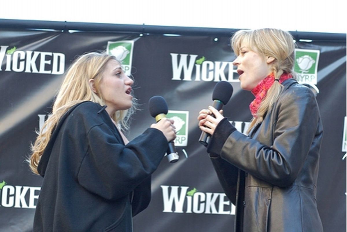 Annaleigh Ashford and Lisa Brescia at 