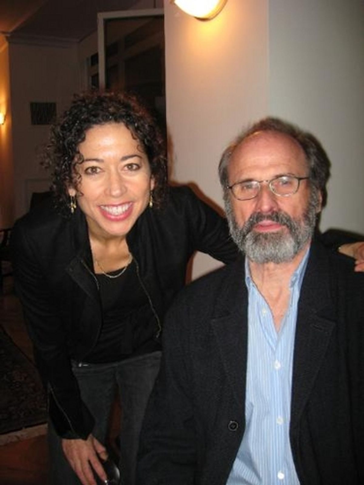 Director Daniel Sullivan and wife, actress Mimi Lieber at 