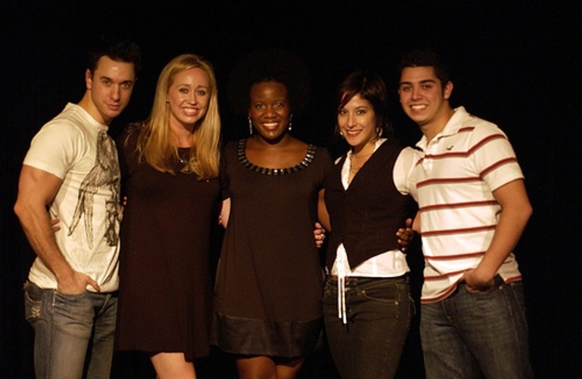 John Carroll, Shea Sullivan, Anastacia McCleskey, Shanna VanDerwerker, Daniel Hunalp at 