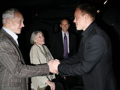 Surprise! Meeting Mary Rodgers, who is significantly mentioned during the play Photo
