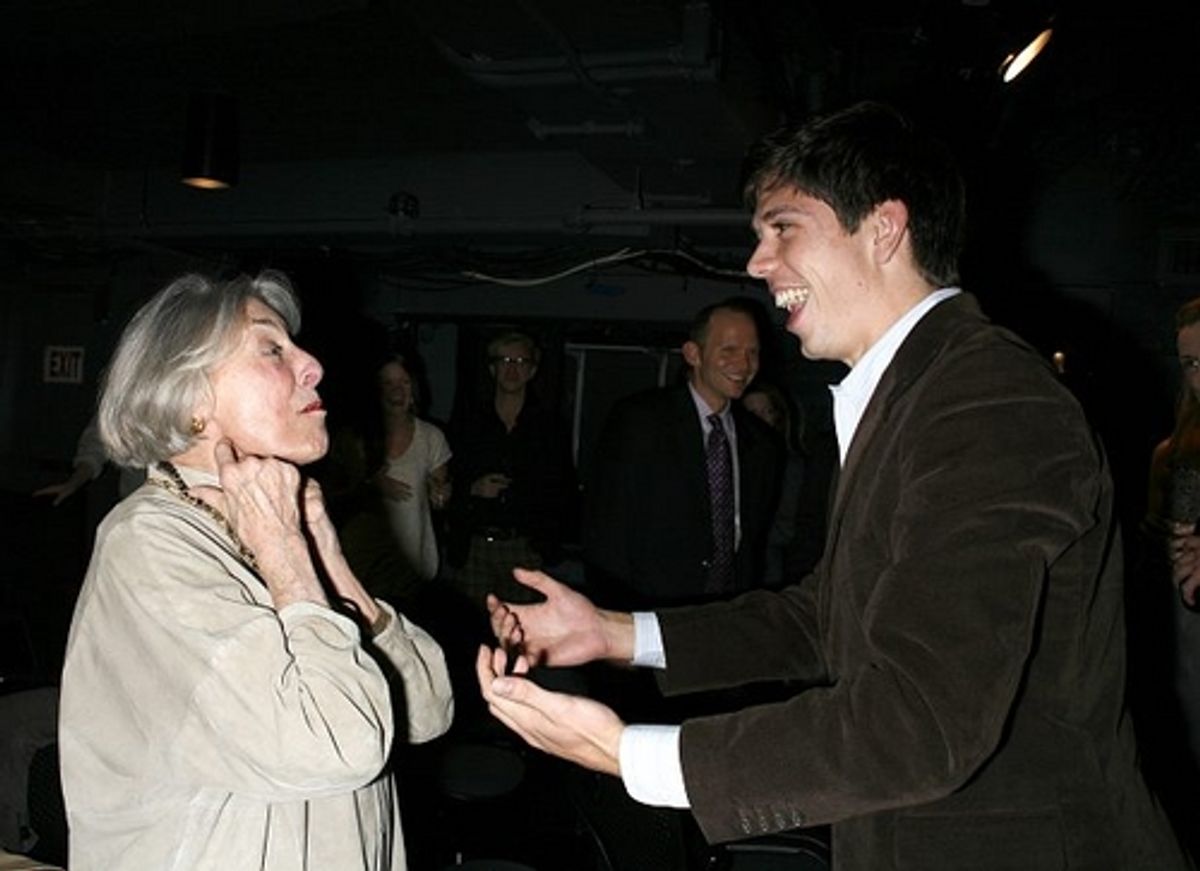 Mary Rodgers and Stephen Karam
 at 