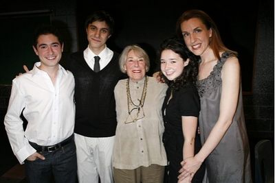 Jason Fuchs, Gideon Glick, Mary Rodgers, Sarah Steel and Susan Blackwell Photo