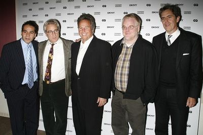 John Ortiz, John Gould Rubin, Mark Webber, Philip Seymour Hoffman and Peter Hunsinger Photo