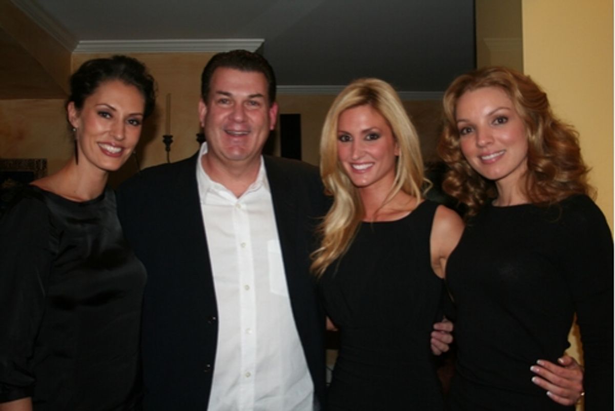 Sara Gettelfinger, Marvin Segel, Kelly Levesque and Joy Kabanuck at An Intimate Salon BC/EFA Benefit