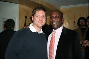 Co-host Christopher Sieber and Gerry McIntyre Photo