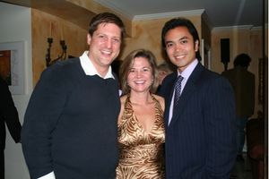 Christopher Sieber, Jill Moran and Jose Llana Photo