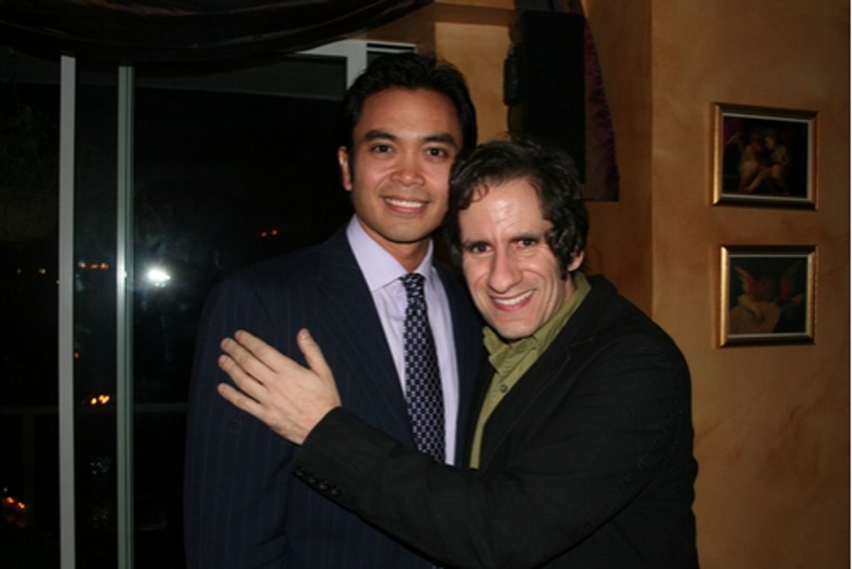Jose Llana and Seth Rudetsky at 