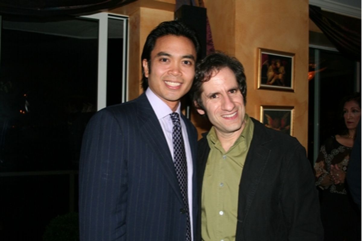 Jose Llana and Seth Rudetsky at 