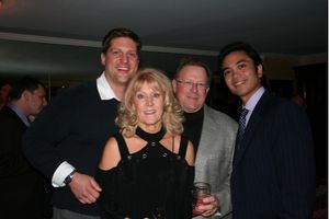 Christopher Sieber, Judy Dove, Tim Dove and Jose Llana Photo