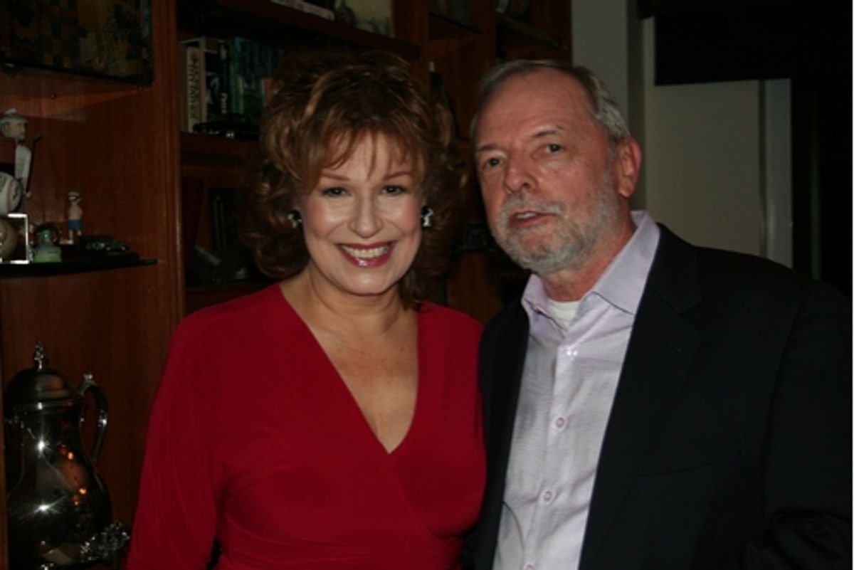 Joy Behar and Ron Pobuda at An Intimate Salon BC/EFA Benefit
