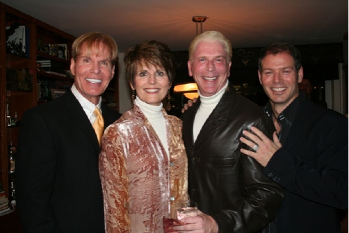 Chuck Steffan, Lucie Arnaz, Ron Abel and Kevin Spirtas at 