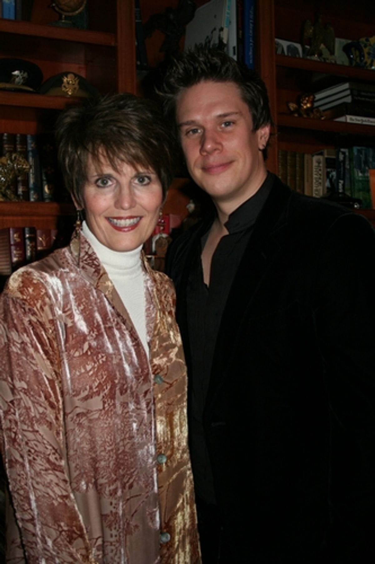 Lucie Arnaz and David Miller at 