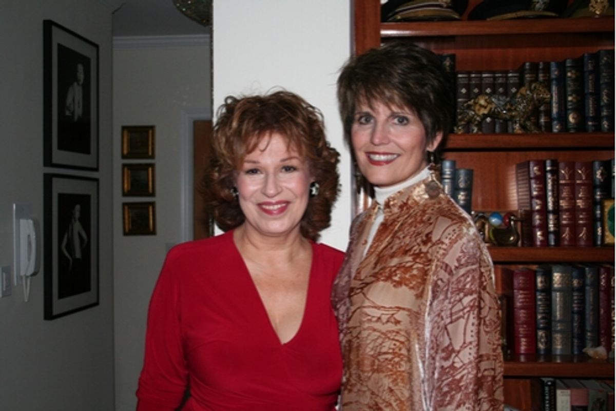 Joy Behar and Lucie Arnaz at An Intimate Salon BC/EFA Benefit