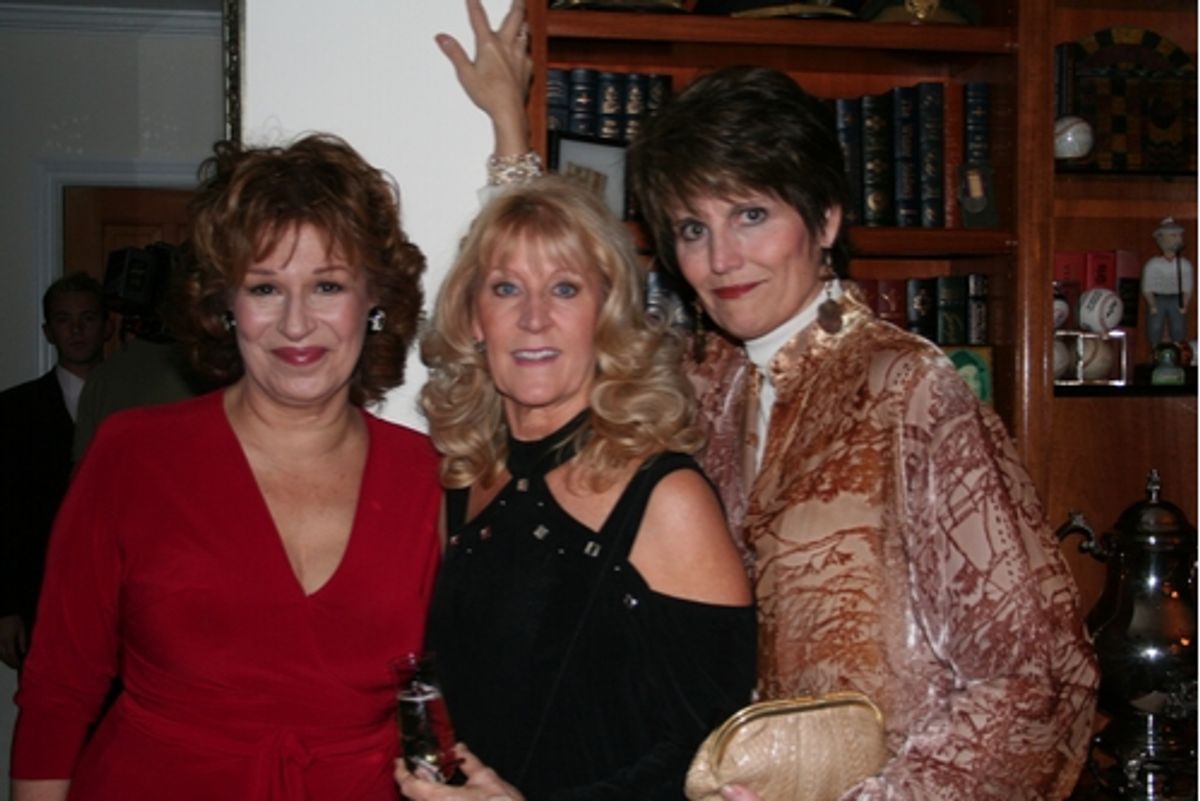 Joy Behar, Judy Dove and Lucie Arnaz at 