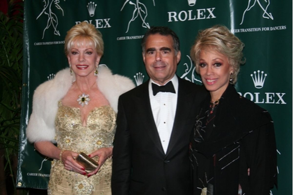 Patricia Kennedy (CTFD 22nd Anniversary Chair) Allen Brill and Mercedes Ellington (CTFD Board Member) at 