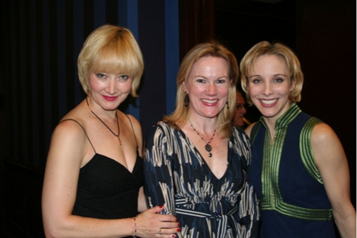 Caitlin Carter, Kathleen Marshall and Charlotte D'Amboise at 
