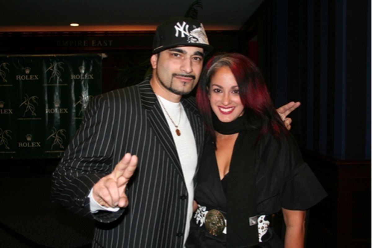 Steve 'Mr Wiggles' Clemente and Zoraya Clemente at 