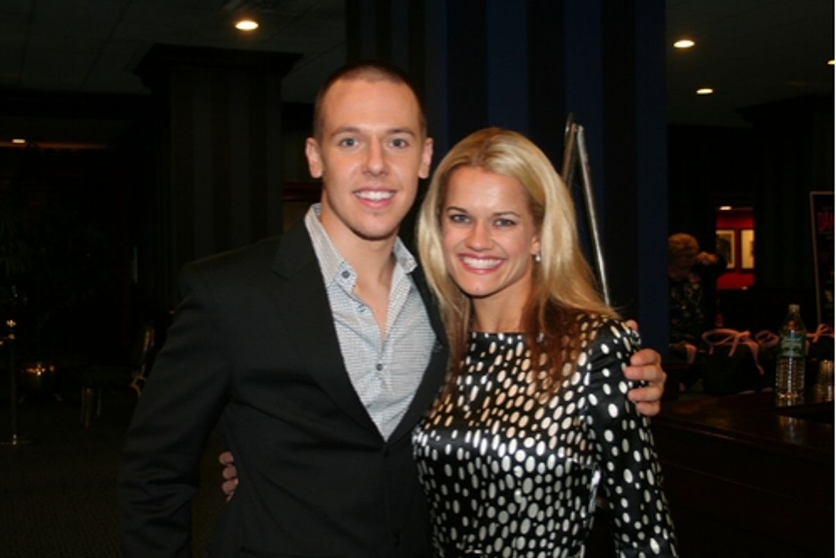 Benji Schwimmer and Heidi Groskretuz at 