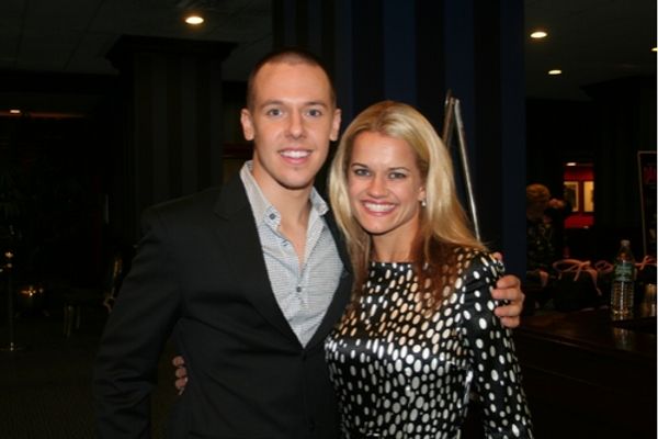 Benji Schwimmer and Heidi Groskretuz Photo