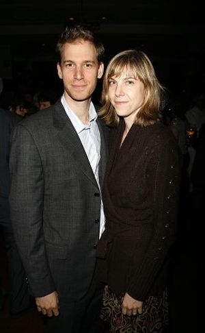 David Korins and wife Carolyn Cantor Photo