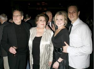 Robert Foxworth, Jayne Houdyshell, Kendra Kassebaum and Josh Charles Photo