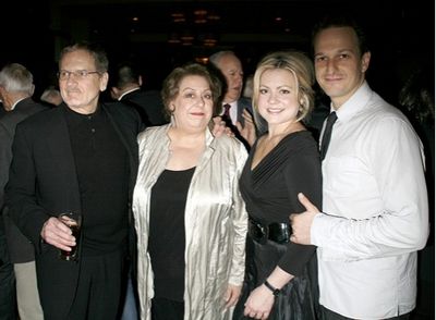 Robert Foxworth, Jayne Houdyshell, Kendra Kassebaum and Josh Charles Photo