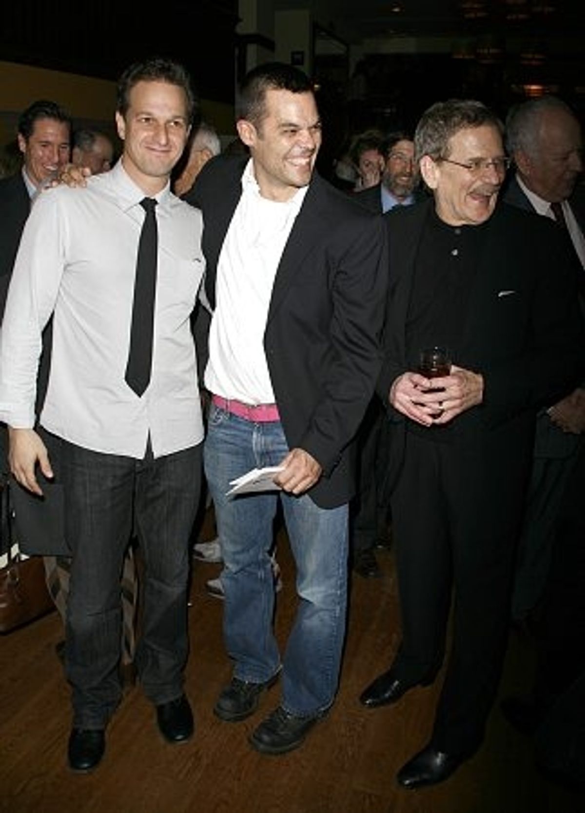 Josh Charles, Adam Bock and Robert Foxworth
 at 