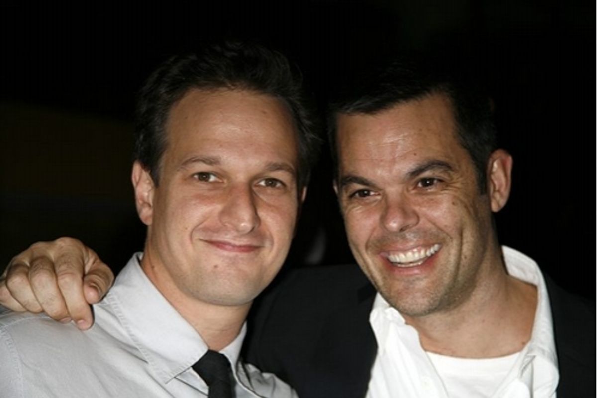 Josh Charles and Adam Bock at 