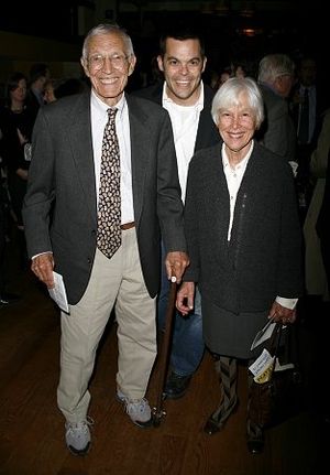 Adam Bock with parents Paul and Judy Photo