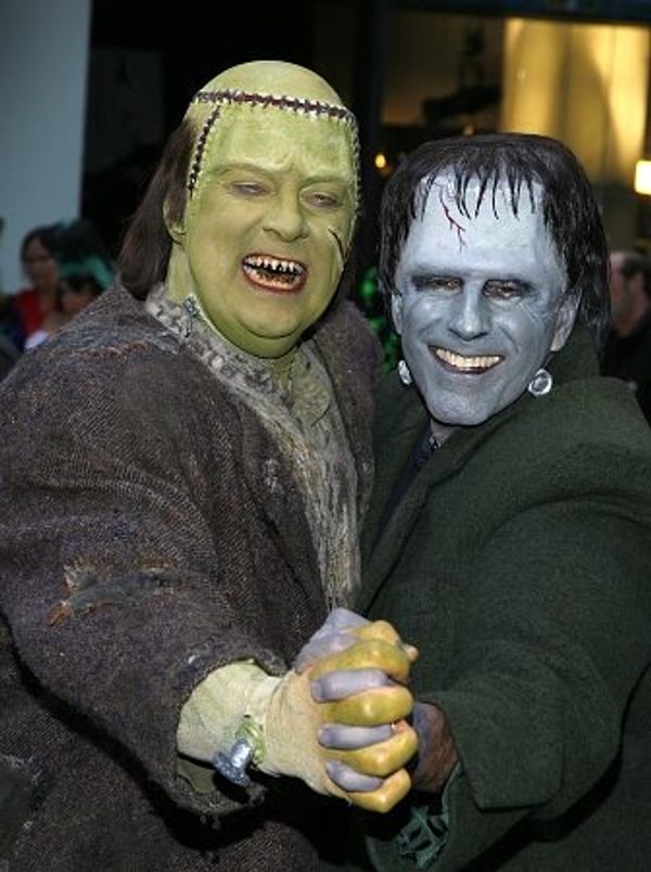 Shuler Hensley and Matt Lauer Photo