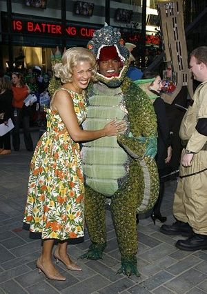 Hoda Kotb and Tiki Barber @ BroadwayWorld Hoda Kotb and Tiki Barber Photo