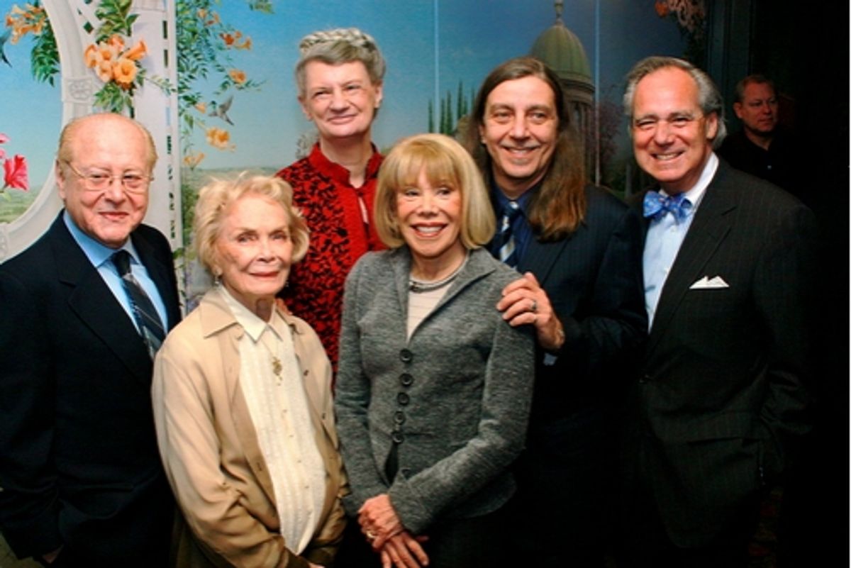 Seymour Press, Gemze De Lappe, Sondra Gilman, Tommy Tune, Alyce Gilbert, Neil Mazzella and Doug Leeds at 